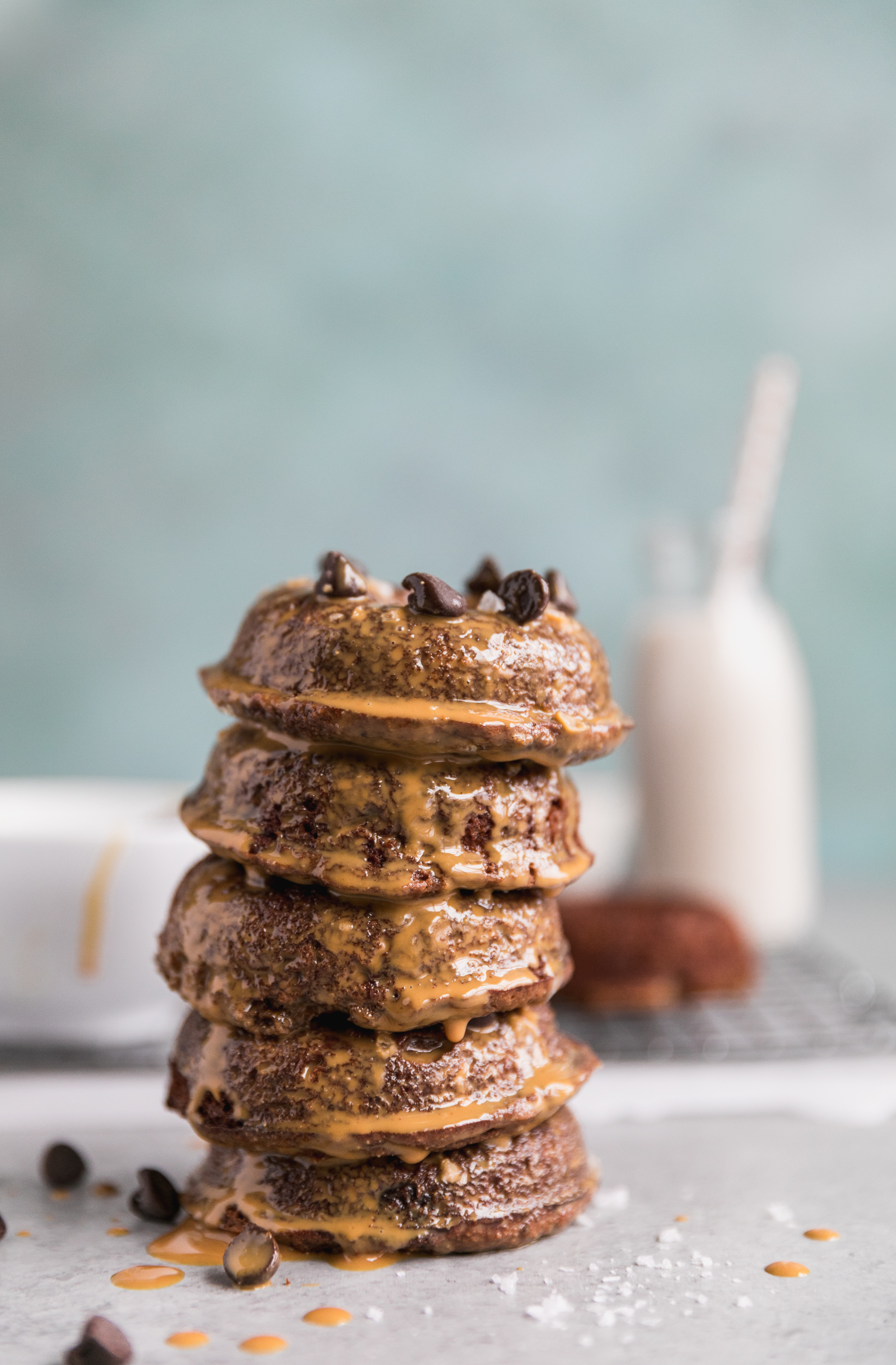 Peanut Butter Glazed Protein Donuts Becks Lives Healthy