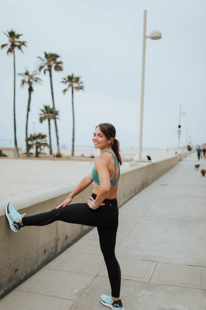 working out in ultra boost