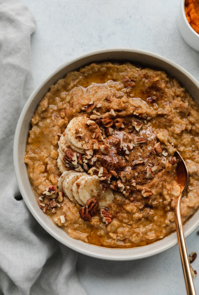 Pumpkin Pie Protein Oatmeal